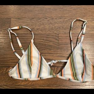 RVCA bikini top xs